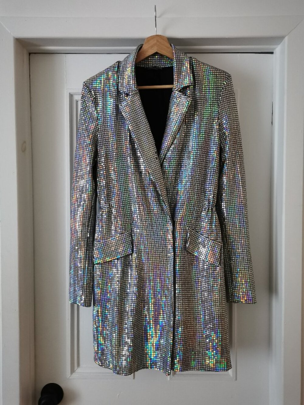 Bershka Disco Blazer Dress